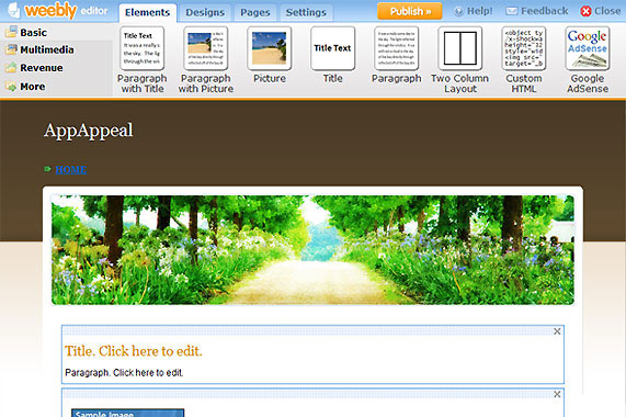 weebly old editor
