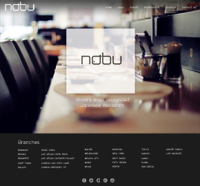 Weebly restaurant japanese website design